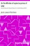 [Gutenberg 26542] • On The Affinities of Leptarctus primus of Leidy / American Museum of Natural History, Vol. VI, Article VIII, pp. 229-331.